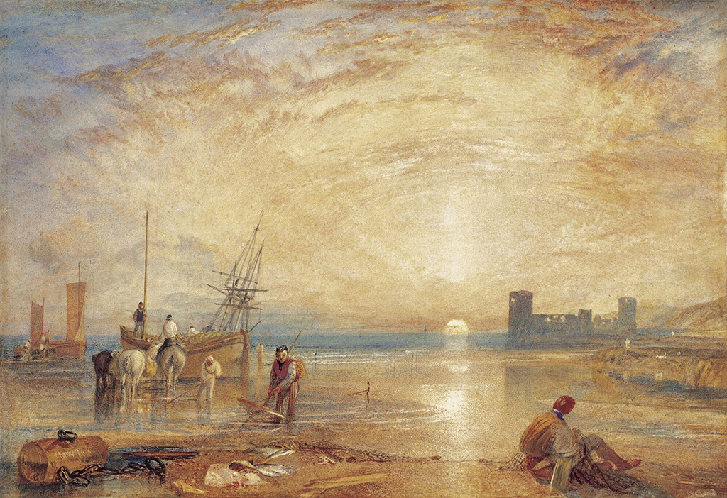 Flint Castle in Detail William Turner